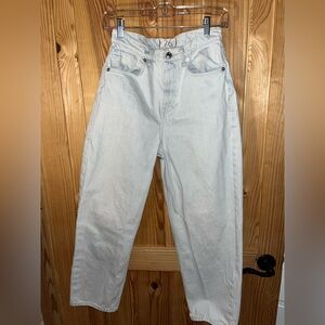 Free People We The Free light wash straight jeans - 26